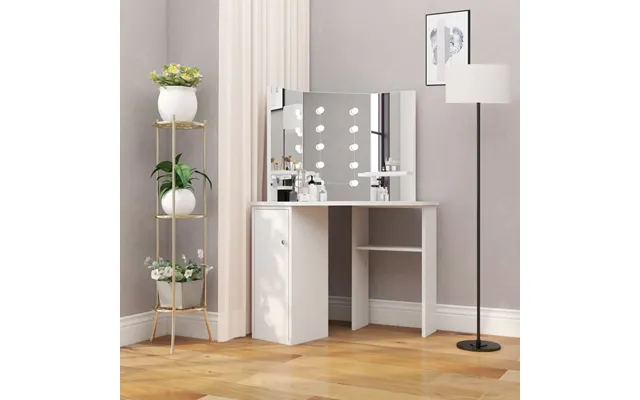 Toiletbord Til Hjørne Med Led - Grå