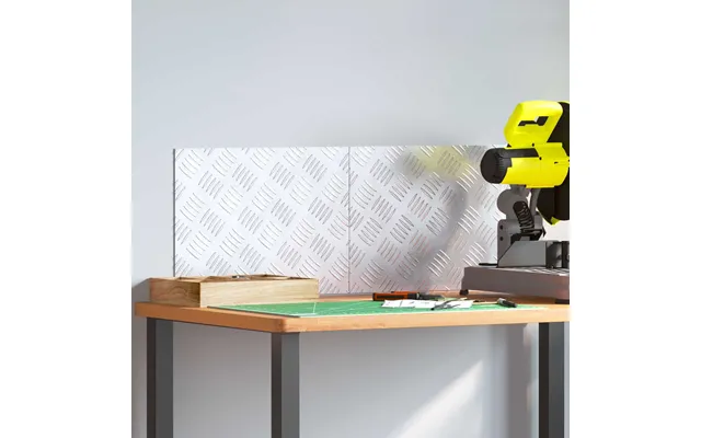 Trappe Tread Rektangulær Sølv Aluminium - 50 X 30 X 0,2 Cm 4
