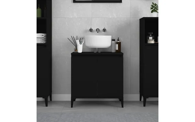 Underskab Til Håndvask 58x33x60 Cm Konstrueret Træ - Hvid