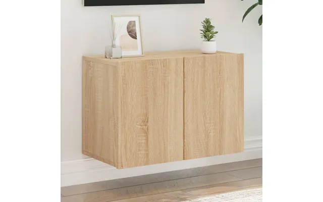 Væghængt Tv-bord - 2 60 Cm Sonoma-eg