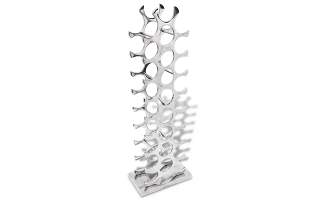 Vinreol I Aluminium 27 Flasker