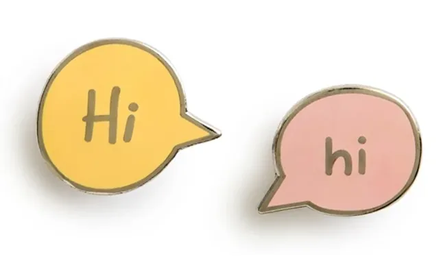 Heartstopper Boy Meets Boy Enamel Pin Set - Pin Set Of 2