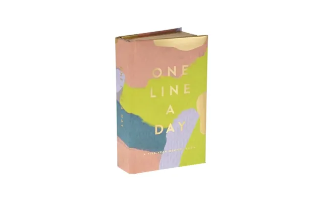 Modern One Line A Day A Five-year Memory Book - - Andet Bog