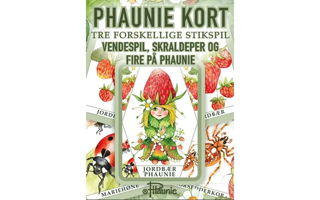 Phaunie Kort - Tre Forskellige Stikspil