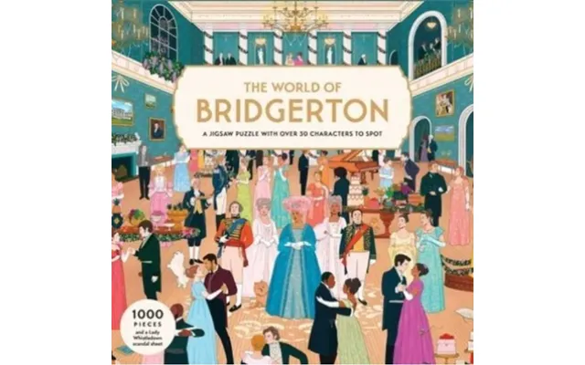 The World Of Bridgerton - A 1000-piece Jigsaw Puzzle With Over 30 Characters To