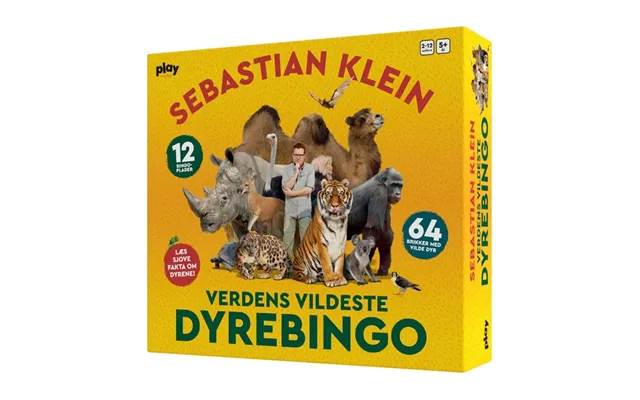 Verdens Vildeste Dyrebingo - Sebastian Klein