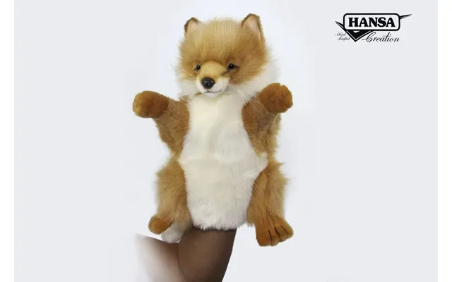 Fox Puppet Hånddukke Hansa Creation Born Copenhagen