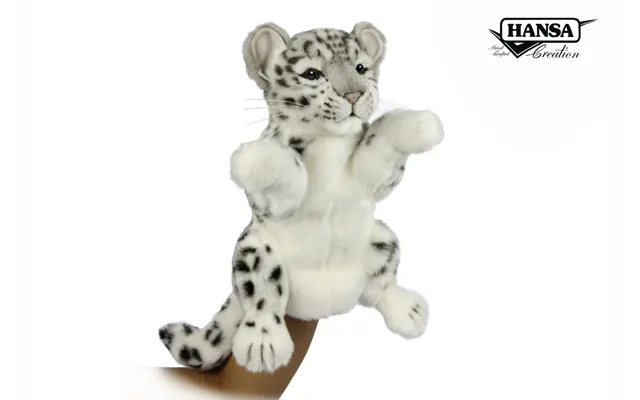 Snow Leopard Puppet Hånddukke Hansa Creation Born Copenhagen