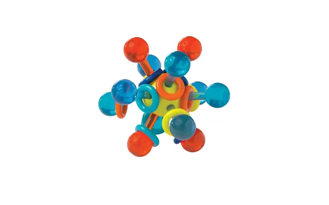 Transparent Atom Teether Bidering Manhattan Toy Born Copenhagen