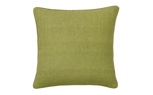 Cozy Living Betræk Med Piping Til Sofapude Linen - Fern Green
