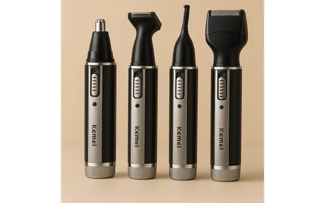 4-i-1 Hårtrimmer Med Genopladelig Batteri