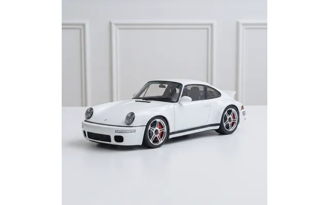 Almost Real - Ruf Scr 2018 Modelbil I Hvid 1 18