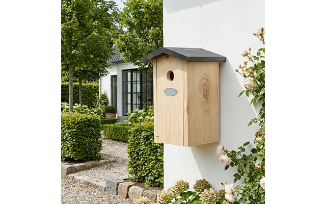 Fuglehus Til Blåmejse I Fsc Fyrretræ 17,2×14,2×h23,4 Cm