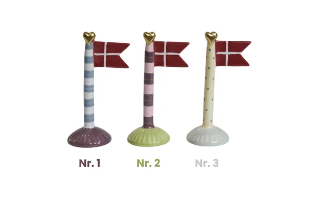 Keramikflag Speedtsberg - 3 Forskellige Farver