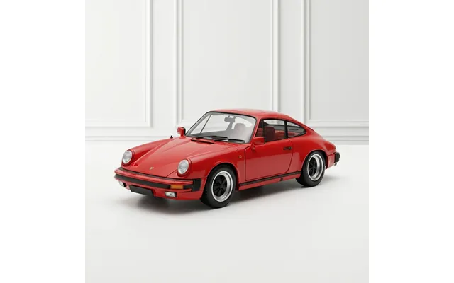 Minichamps Porsche 911 Carrera Coupé 1983 Rød 1 18 Modelbil