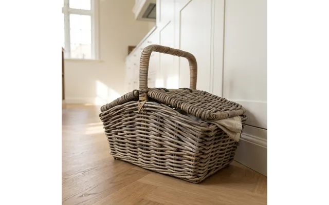 Picnickurv Med Låg - Kubu Rattan