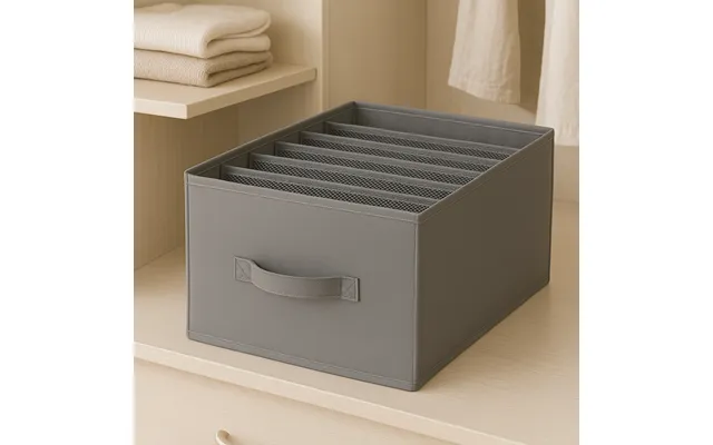 Tøj Organisering Til Skuffer Og Garderobe 9 Rum - 36x25x20 Cm