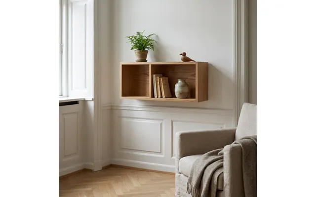 Væghylde I Egefiner Natur Fsc 100% 71×20×h30 Cm