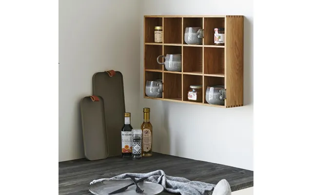 Væghylde I Egetræ Fsc 100% 39×11×h51 Cm
