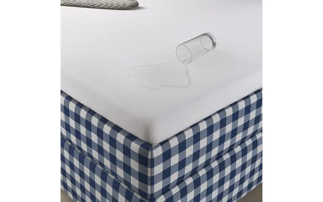 Vandtæt Inkontinens Top Madraslagen Hvid 100% Bomuldsjersey Åndbart & Anti-allergisk - 140x200-cm