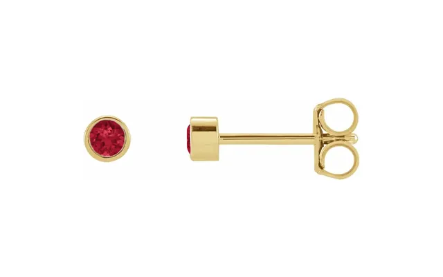 Petit Bezel 14kt Rubin
