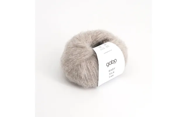 Baby Silk Yak - Light Gray