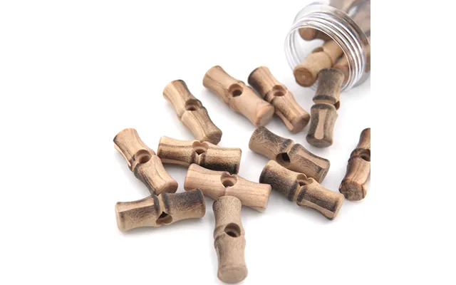 Knebel 30 Mm - Brændt Træ