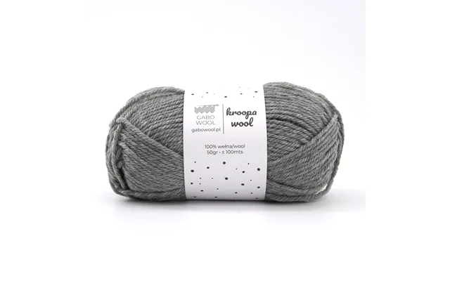 Kroopa Wool - Gray Dust