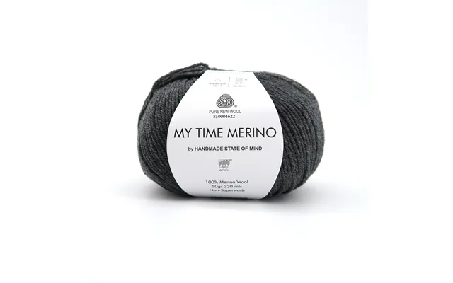 My Time Merino - Graphite Steel