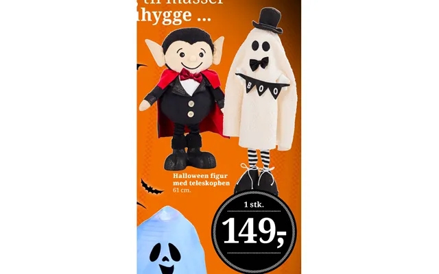 Halloween Figur Med Teleskopben