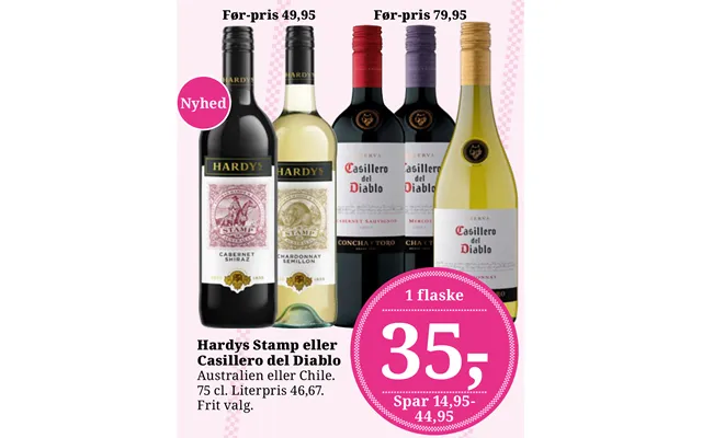 Hardys Stamp Eller Casillero Del Diablo