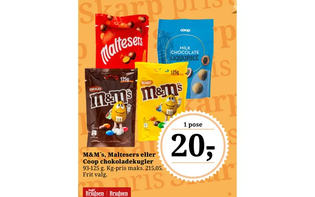 Coop Chokoladekugler