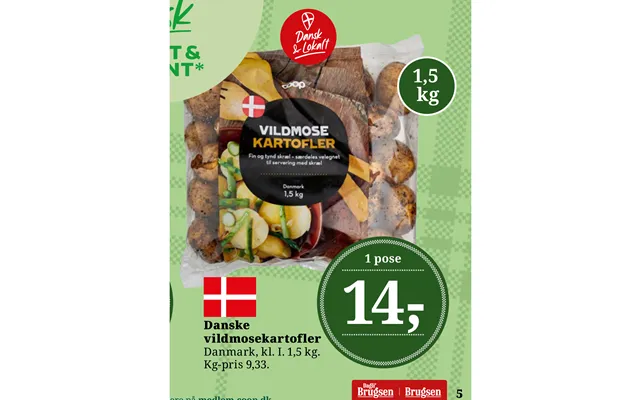 Danske Vildmosekartofler