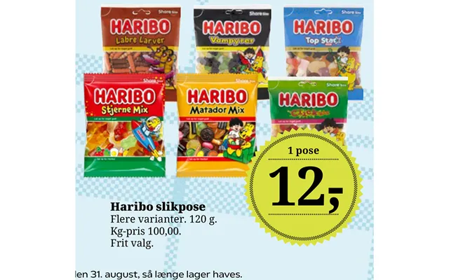 Haribo Slikpose