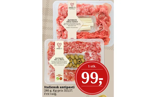 Italiensk Antipasti