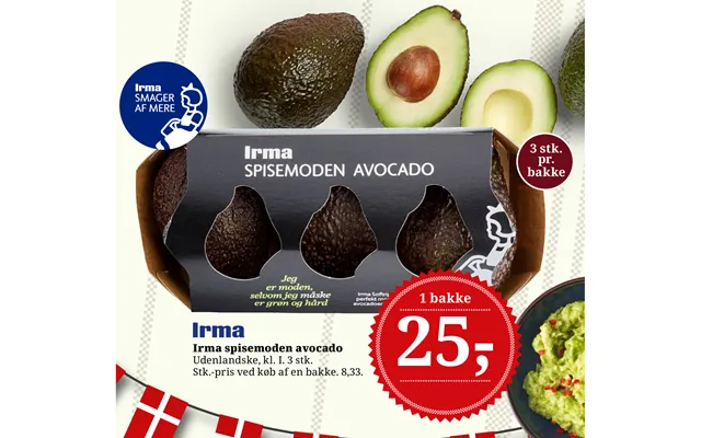 Irma Spisemoden Avocado