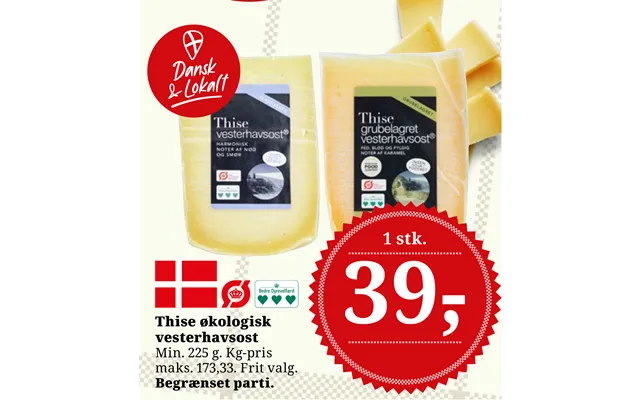 Thise Økologisk Vesterhavsost