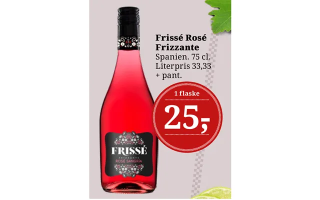 Frissé Rosé Frizzante