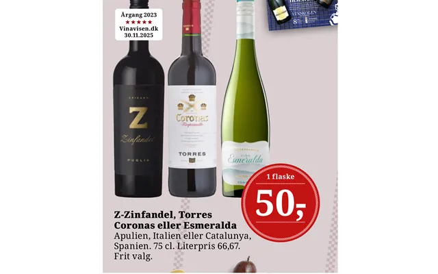 Z-zinfandel, Torres Coronas Eller Esmeralda