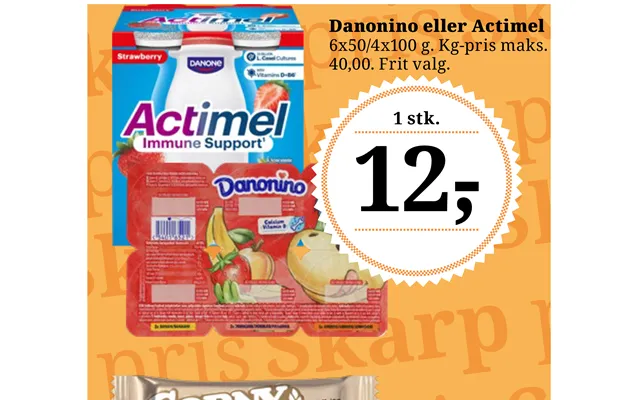 Danonino Eller Actimel