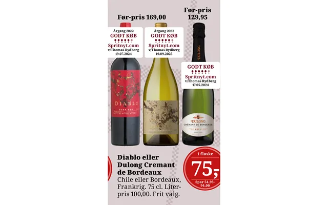 Diablo Eller Dulong Cremant De Bordeaux