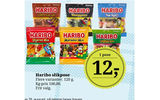 Haribo Slikpose