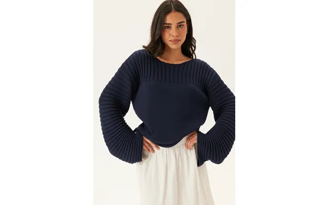 Boatneck Knitted Sweater
