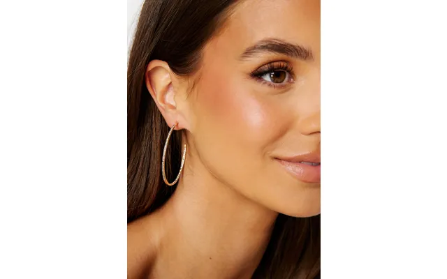 Celine Crystal Hoops 50 Mm