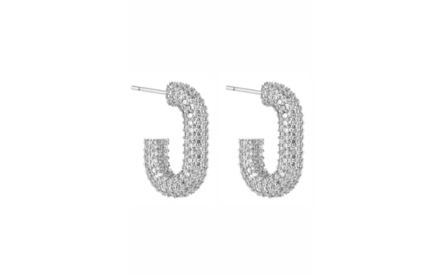 U Rock Crystal Earrings