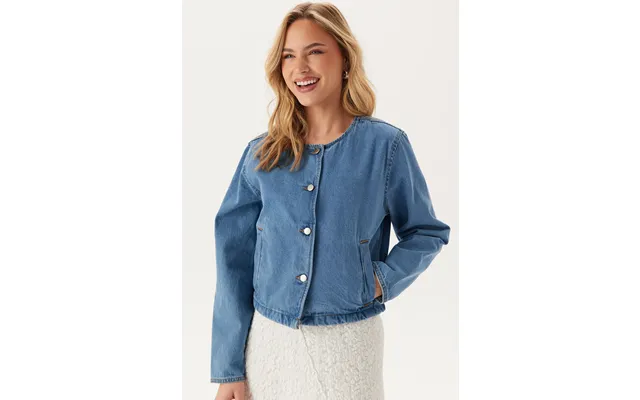 Vireba L S O-neck Denim