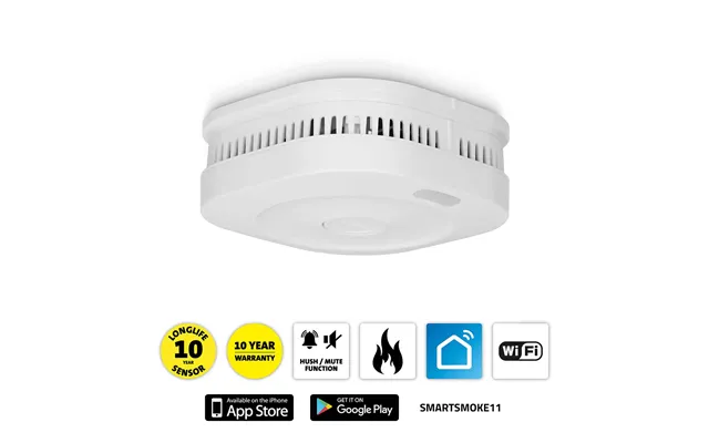 Alecto - Smartsmoke11 Wi-fi Smart Røgalarm