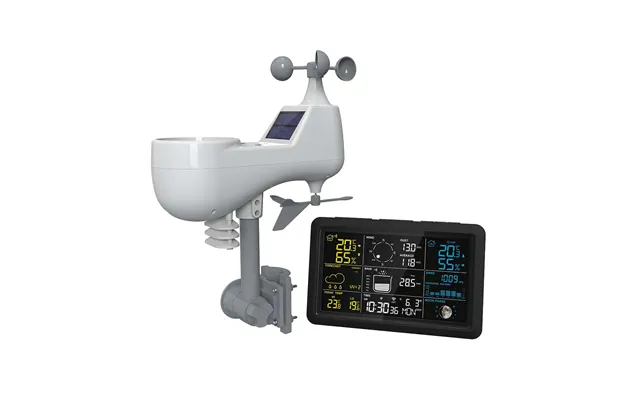 Alecto - Wi-fi-vejrstation Hvid
