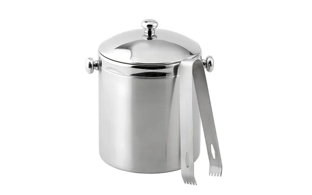 Bastian Isspand Dia 12 Cm 1 Liter Mat Blank Stål