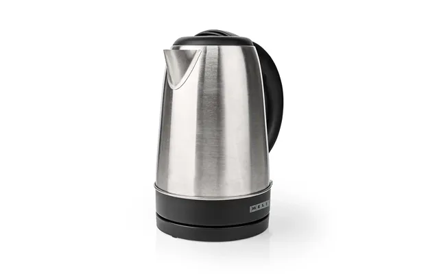 Melissa - El-kedel 1,7 L 2200 W Rustfrit Stål 360 Pirouettefod Skjult Varmeelement Strix -styring Tørkogningsbeskyttelse